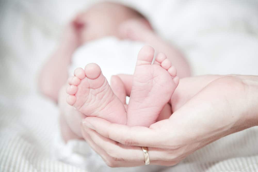 baby slaapt